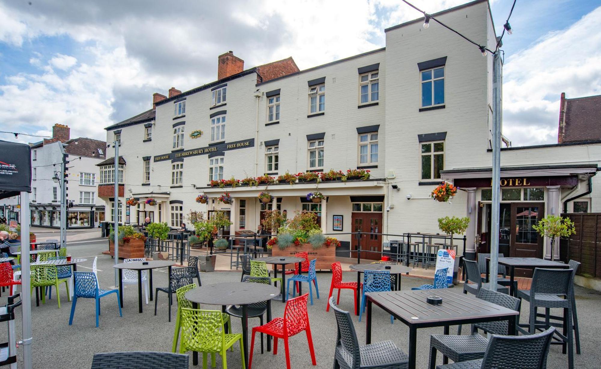 The Shrewsbury Hotel Wetherspoon Esterno foto